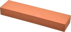Norton - 150 Grit Aluminum Oxide Rectangular Polishing Stone - Very Fine Grade, 2" Wide x 8" Long x 1" Thick - Exact Tool & Supply