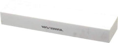 Norton - 180 Grit Aluminum Oxide Rectangular Polishing Stone - Very Fine Grade, 2" Wide x 8" Long x 1" Thick - Exact Tool & Supply