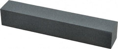 Made in USA - 150 Grit Aluminum Oxide Square Polishing Stone - Very Fine Grade, 1" Wide x 6" Long x 1" Thick - Exact Tool & Supply