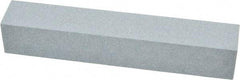 Made in USA - 180 Grit Aluminum Oxide Square Polishing Stone - Very Fine Grade, 1" Wide x 6" Long x 1" Thick - Exact Tool & Supply