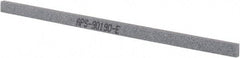 Value Collection - 180 Grit Silicon Carbide Rectangular Polishing Stone - Very Fine Grade, 1/4" Wide x 6" Long x 1/8" Thick - Exact Tool & Supply