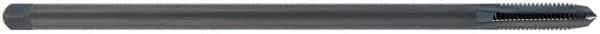 OSG - 3/8-16 UNC, 4 Flute Plug Hand Pulley Tap - High Speed Steel, Oxide Finish, Right Hand Flute, H3 Thread Limit, 10" OAL, 3/8" Shank Diam - Exact Tool & Supply