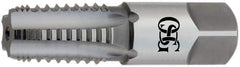 OSG - 1-1/4 - 11-1/2 NPT Thread, 5 Flute Standard Pipe Tap - 4" OAL, 1-3/4" Thread Length, 1-5/16" Shank Diam, Bright Finish, High Speed Steel - Exact Tool & Supply