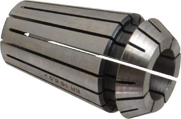 Parlec - 8 to 8.5mm ER16 Collet - 1.082" OAL, 0.669" Overall Diam - Exact Tool & Supply