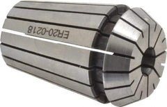 Parlec - 7/32" ER20 Collet - 1.24" OAL, 0.827" Overall Diam - Exact Tool & Supply
