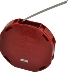 Starrett - 0.005 Inch Thick x 7.62 m Long x 1/2 Inch Wide, Feeler Stock Roll - Tempered Steel - Exact Tool & Supply