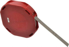 Starrett - 0.011 Inch Thick x 7.62 m Long x 1/2 Inch Wide, Feeler Stock Roll - Tempered Steel - Exact Tool & Supply