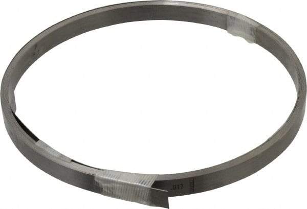 Starrett - 0.017 Inch Thick x 7.62 m Long x 1/2 Inch Wide, Feeler Stock Roll - Tempered Steel - Exact Tool & Supply
