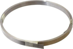Starrett - 0.019 Inch Thick x 7.62 m Long x 1/2 Inch Wide, Feeler Stock Roll - Tempered Steel - Exact Tool & Supply