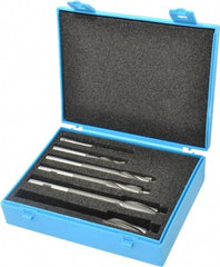 Made in USA - 3 to 10mm Socket Head Cap Screw Compatible, High Speed Steel, Solid Pilot Counterbore Set - Exact Tool & Supply