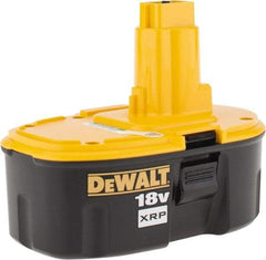 DeWALT - 18 Volt NiCad Power Tool Battery - 1 hr Charge Time, Series XRP - Exact Tool & Supply