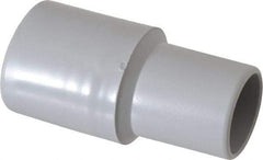 Hi-Tech Duravent - 1-1/4" ID PVC Threaded End Fitting - 3-1/2" Long - Exact Tool & Supply