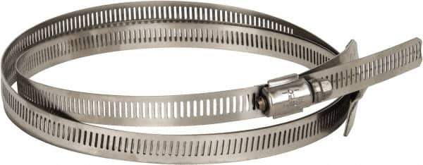 Hi-Tech Duravent - Stainless Steel Hose Clamp - 1/2" Wide x 0.02" Thick, 14" Hose, 13-1/4 to 14-3/4" Diam - Exact Tool & Supply