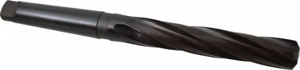 Interstate - 1-1/4" Diam, 4 Flute, High Speed Steel 4MT Shank Core Drill - Exact Tool & Supply