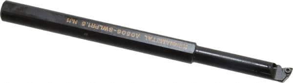 Kennametal - 10.54mm Min Bore Diam, 127mm OAL, 3/8" Shank Diam, A-SWLP Indexable Boring Bar - 1.63" Max Bore Depth, WP.. Insert, Screw Holding Method - Exact Tool & Supply