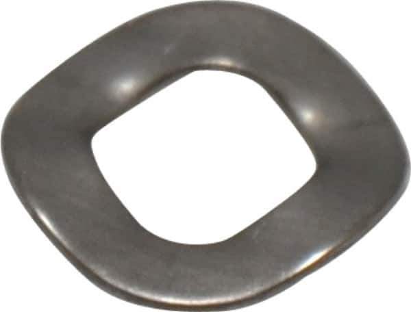 Made in USA - #10 Screw, 0.203" ID x 0.368" OD, Grade 17-7 PH-A Stainless Steel Triple Wave Washer - 0.016" Thick, 0.045" Overall Height, 0.003" Deflection - Exact Tool & Supply
