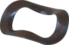 Made in USA - 5/16-3/8" Screw, 0.355" ID x 0.561" OD, Grade 17-7 PH-A Stainless Steel Triple Wave Washer - 0.01" Thick, 0.08" Overall Height, 0.014" Deflection - Exact Tool & Supply