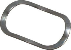 Made in USA - 7/8-15/16" Screw, 0.921" ID x 1.105" OD, Grade 17-7 PH-A Stainless Steel Triple Wave Washer - 0.02" Thick, 0.132" Overall Height, 0.033" Deflection - Exact Tool & Supply