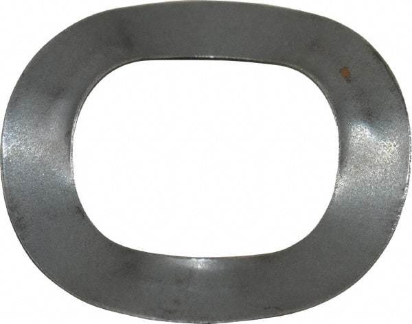 Made in USA - 5/8" Screw, 0.642" ID x 1" OD, Grade 1074-1095 Spring Steel Triple Wave Washer - 0.016" Thick, 0.105" Overall Height, 0.029" Deflection, 42.67 Lb at Deflection - Exact Tool & Supply