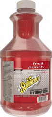 Sqwincher - 64 oz Bottle Fruit Punch Activity Drink - Liquid Concentrate, Yields 5 Gal - Exact Tool & Supply