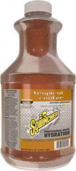 Sqwincher - 64 oz Bottle Tropical Cooler Activity Drink - Liquid Concentrate, Yields 5 Gal - Exact Tool & Supply