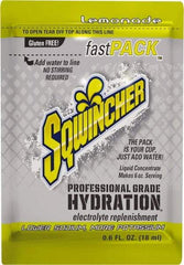 Sqwincher - 0.6 oz Pack Lemonade Activity Drink - Liquid Concentrate, Yields 6 oz - Exact Tool & Supply