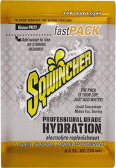 Sqwincher - 0.6 oz Pack Orange Activity Drink - Liquid Concentrate, Yields 6 oz - Exact Tool & Supply
