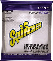 Sqwincher - 47.66 oz Pack Grape Activity Drink - Powdered, Yields 5 Gal - Exact Tool & Supply