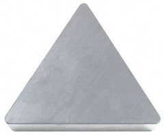 Sumitomo - TPMX220.5 Grade DA2200 Polycrystalline Diamond (PCD) Turning Insert - 60° Triangle, 1/4" Inscr Circle, 1/8" Thick, 0.008" Corner Radius - Exact Tool & Supply