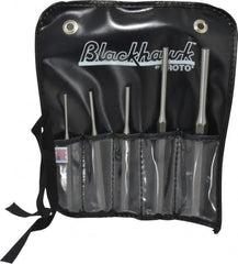 Blackhawk by Proto - 5 Piece, 1/8 to 5/16", Pin Punch Set - Exact Tool & Supply