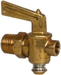 Eaton - Steel Ground Plug Drain Drain Cock & Shutoff Valve - 1/4 Thread, 30 Max psi - Exact Tool & Supply