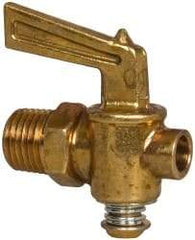 Eaton - Steel Ground Plug Drain Drain Cock & Shutoff Valve - 1/4 Thread, 30 Max psi - Exact Tool & Supply