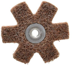 3M - 2" Diam Nonwoven Sanding Star - Coarse Grade, Eyelet, 24,000 RPM - Exact Tool & Supply