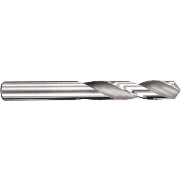 SGS - 7.5mm 145° Spiral Flute Solid Carbide Screw Machine Drill Bit - Exact Tool & Supply