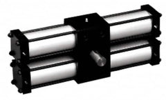 Norgren - 1-1/2" Bore, 90° Rotation, Double Rack & Pinion Rotary Air Actuator - Exact Tool & Supply