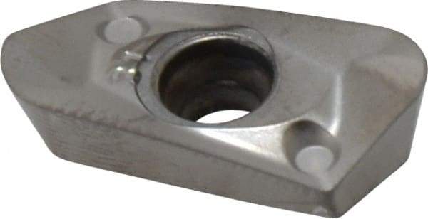 Kennametal - EC1431 LD Grade KC410M Carbide Milling Insert - TiB2 Finish, 0.177" Thick, 3.1mm Corner Radius - Exact Tool & Supply