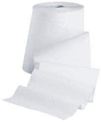 Kleenex - Hard Roll of 1 Ply White Paper Towels - 8" Wide, 600' Roll Length - Exact Tool & Supply