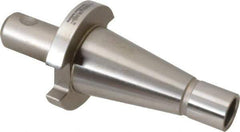 Accupro - NMTB30 Taper Shank 3/16" Hole End Mill Holder/Adapter - 3/4" Nose Diam, 1.3" Projection, 1/2-13 Drawbar, Through-Spindle Coolant - Exact Tool & Supply