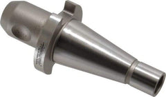 Accupro - NMTB30 Taper Shank 3/8" Hole End Mill Holder/Adapter - 1" Nose Diam, 1.3" Projection, 1/2-13 Drawbar, Through-Spindle Coolant - Exact Tool & Supply