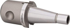 Accupro - NMTB30 Taper Shank 3/4" Hole End Mill Holder/Adapter - 1-7/8" Nose Diam, 2.1" Projection, 1/2-13 Drawbar, Through-Spindle Coolant - Exact Tool & Supply