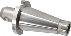 Accupro - NMTB50 Taper Shank 5/8" Hole End Mill Holder/Adapter - 1-11/16" Nose Diam, 2.34" Projection, 1-8 Drawbar, Through-Spindle Coolant - Exact Tool & Supply