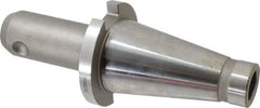 Accupro - NMTB50 Taper Shank 3/4" Hole End Mill Holder/Adapter - 1-7/8" Nose Diam, 4.1" Projection, 1-8 Drawbar, Through-Spindle Coolant - Exact Tool & Supply