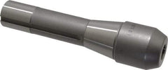 Accupro - R8 Taper Shank 1/2" Hole End Mill Holder/Adapter - 35.05mm Projection, 7/16-20 Drawbar, Through-Spindle Coolant - Exact Tool & Supply