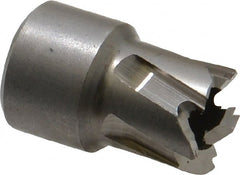 Hougen - 7/16" Diam x 1/4" Deep High Speed Steel Annular Cutter - Exact Tool & Supply
