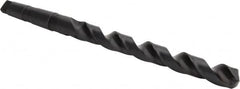 Interstate - 15/16", 3MT 118° Point High Speed Steel Taper Shank Drill Bit - Exact Tool & Supply