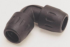 Transair - 7/8" ID, Air Hose 90° Union Elbow - 232 Max psi, 2-5/8" Long, Plastic - Exact Tool & Supply