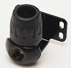 Transair - 1/2 & 1/4 Female NPT, 7/8" ID, Air Hose 45° One Port Wall Bracket - 232 Max psi, 3-5/8" Long, Plastic - Exact Tool & Supply