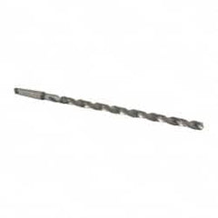 Interstate - 39/64", 2MT 118° Point High Speed Steel Taper Shank Drill Bit - Exact Tool & Supply