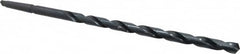 Interstate - 45/64", 2MT 118° Point High Speed Steel Taper Shank Drill Bit - Exact Tool & Supply
