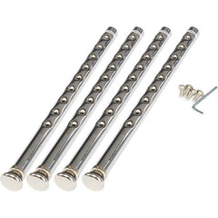 NPS - Cushions, Casters & Chair Accessories Type: Adjustable Leg Extensions For Use With: 6200, 6300 & 6400 Series Stools - Exact Tool & Supply